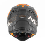 Kaciga za motor NOX Cross N634 STORM narandžasto mat crna - Слика 2