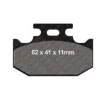 EBC FA152/2TT kočione pločice (CARBON)