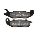 EBC FA465TT kočione pločice (CARBON)