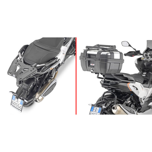 GIVI SR8102 nosač centralnog kofera Peugeot XP400 GT/ALLURE (2023-2026)