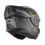 Kaciga za motor NOX PREMIUM SPINNER ARK Flip Up/Back žuto mat crna