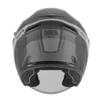 Kaciga za motor NOX Jet N130 EKTO mat crno srebrna - Слика 2