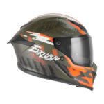 Kaciga za motor NOX EXKLUZIV GOLIATH CUT Full Face KHAKI mat - Слика 4