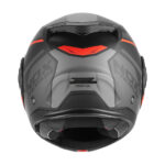 Kaciga za motor NOX PREMIUM SPINNER ARK Flip Up/Back sa naočarima crveno mat crna - Слика 2