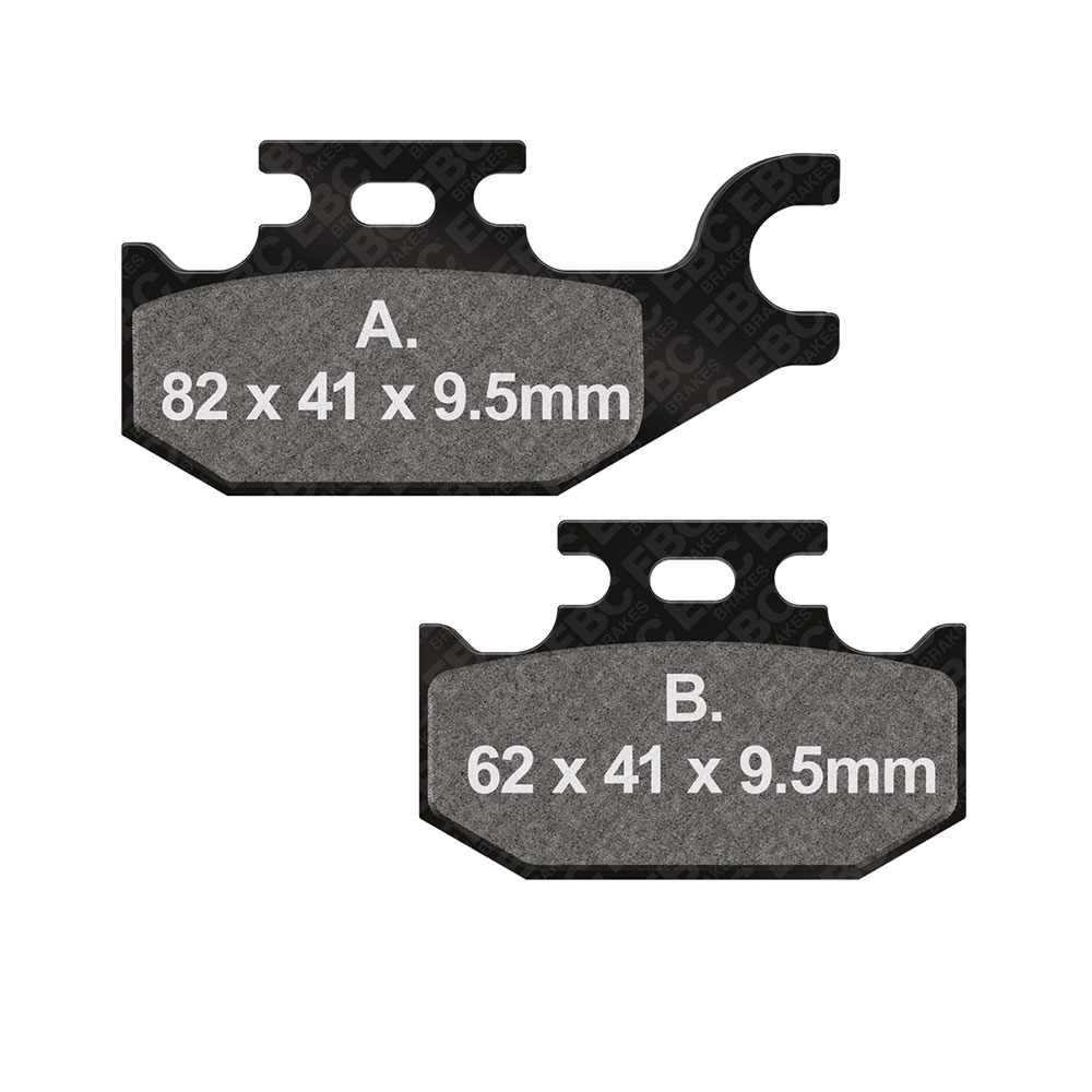 FA307TT EBC FA307TT kočione pločice (CARBON)