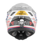 Kaciga za motor NOX Cross N761 FIGHTER mat srebrna - dečija - Слика 2