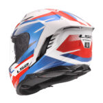 Kaciga za motor LS2 Full Face FF818 STORM III KOMAI belo plavo crvena - Слика 3