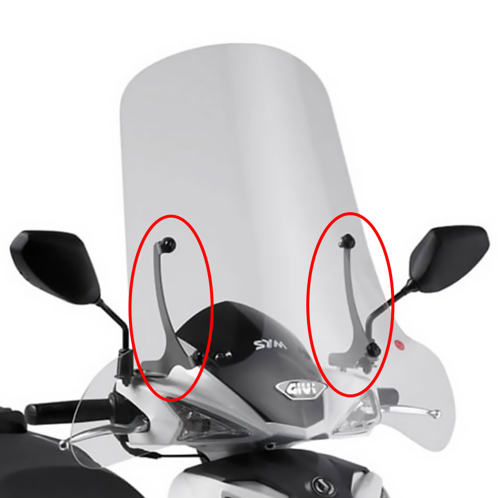 A297A GIVI A297A nosač vizira SYM Symphony SR 50/125/151 (2010-2016)