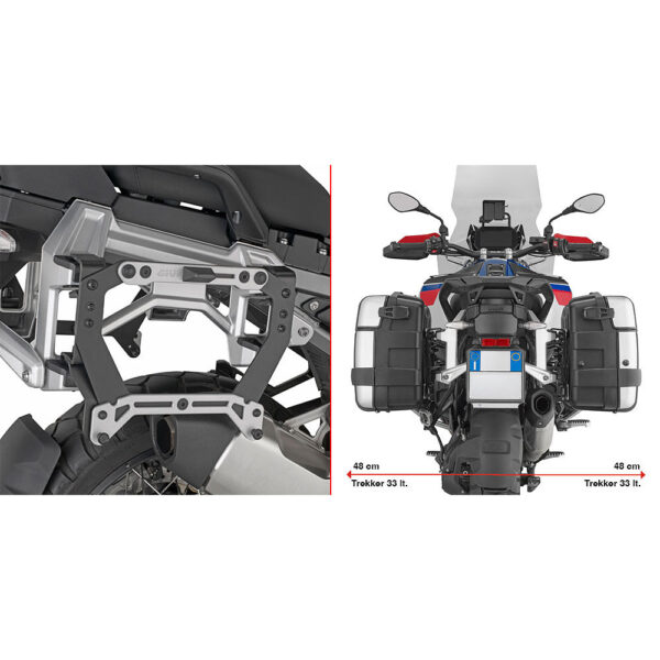 GIVI PL5146CAM nosač bočnih kofera BMW R1300 GS Adventure (2025-2026)