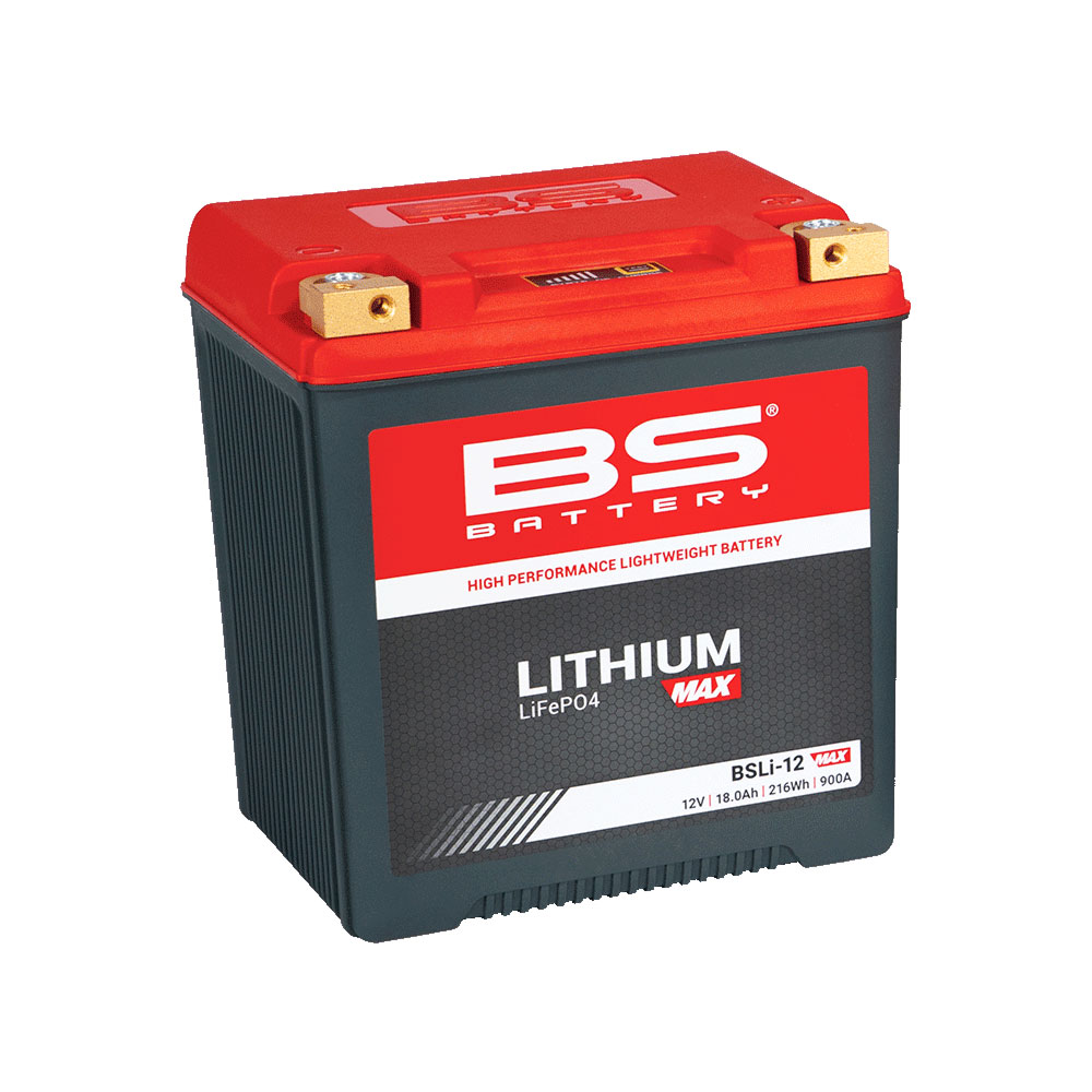 BSLI-12MAX BS akumulator LITHIUM MAX 12V 216Wh 900A litijumski desni plus (166x127x175)