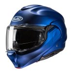 Kaciga HJC Flip Up F100 mat metalik plava