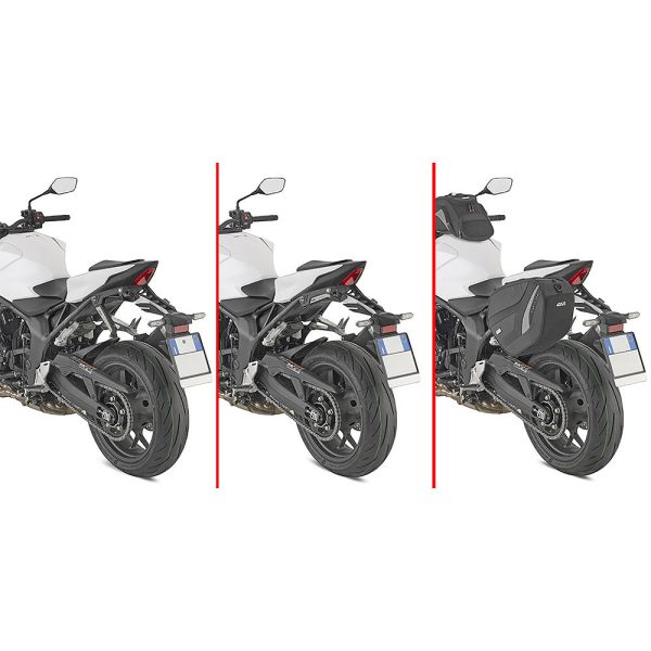 GIVI STL1217 nosač bočnih torbi sklopivi STEALTH Yamaha Tracer 7 (2025-2026)