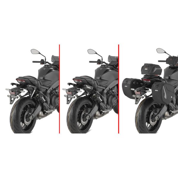 GIVI STL2169 nosač bočnih torbi sklopivi STEALTH Yamaha MT-09 (2024-2026)