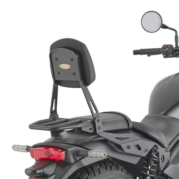 GIVI TS4134C naslon za suvozača sa nosačem kofera Kawasaki Eliminator 500 (2024-2026)