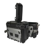 Bočni koferi za motor X-LAND Aluminijumski crni 38L+32L Y-MODEL - Слика 2