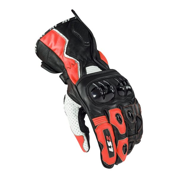 Rukavice LS2 SWIFT RACING crno belo crvene