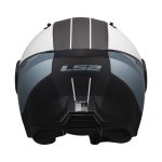 Kaciga LS2 Jet OF616 AIRFLOW II COVER sivo plava