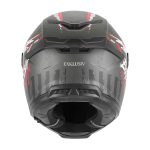 Kaciga NOX EXKLUZIV GOLIATH CUT Full Face mat crno crvena