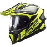 Kaciga LS2 Enduro MX701 EXPLORER ALTER mat crno žuta