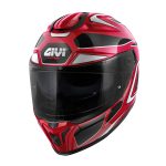 Kaciga GIVI Full Face 55.1 ZEPHIR bordo crno srebrno crvena