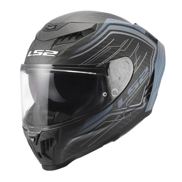 Kaciga LS2 Full Face FF807 DRAGON SUBIC mat plava