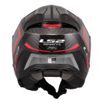 Kaciga LS2 Jet OF603 INFINITY II CARBON URUS crno crvena