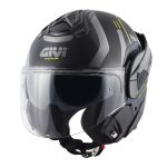 Kaciga GIVI Flip Up X30 PULSAR titanium žuta