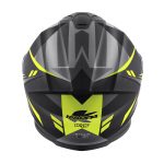 Kaciga Kappa zatvorena KV51 ZENITH titanium mat crno žuta