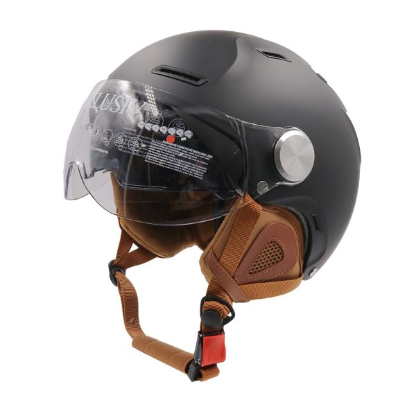 Kaciga za trotinet NOX Jet E-BIKE 2 mat crna