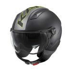 Kaciga jet Kappa KV57 STRIKER crno titanium žuta