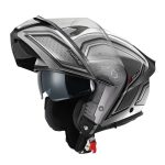 Kaciga GIVI Flip Up X50 HOLOGRAM srebrno crna