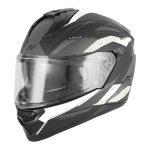Kaciga NOX Full Face sa naočarima N304 S REVO WHITE MATT BLACK