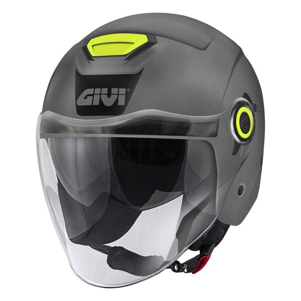 Kaciga jet GIVI 12.5B BASIC siva