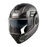 Kaciga GIVI Flip Up X36 VERTIGO titanium crna