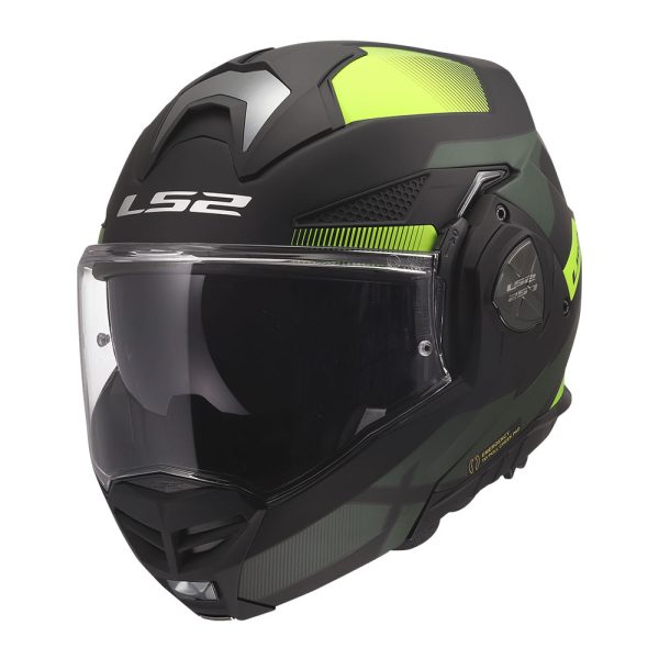 Kaciga LS2 Flip Up FF901 ADVANT X NOVA crno žuta