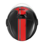 Kaciga jet GIVI 12.5F TOUCH crno crvena