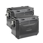 Bočni koferi Kappa K’VOYAGER KVG48BPACK2 Alu crni Monokey 48L