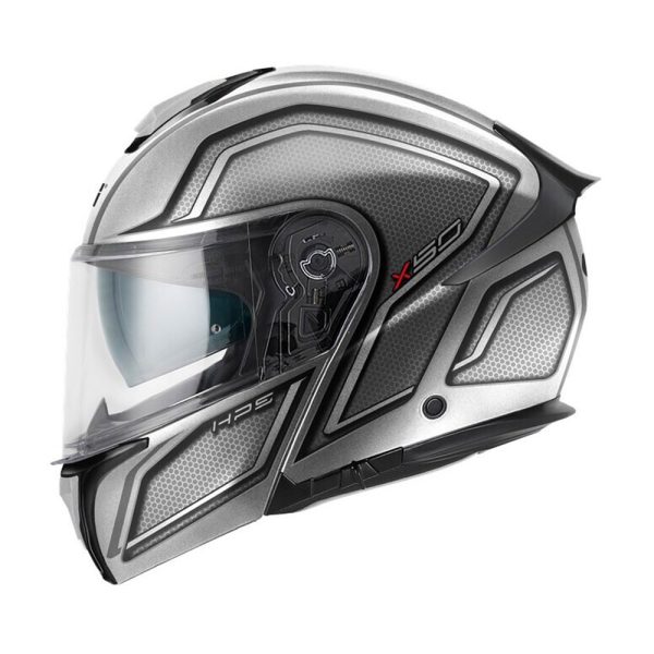 Kaciga GIVI Flip Up X50 HOLOGRAM srebrno crna
