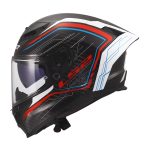 Kaciga LS2 Full Face FF807 DRAGON SUBIC belo plavo crvena