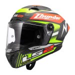 Kaciga LS2 Full Face FF805 THUNDER CARBON GP AERO REPLICA crna