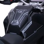Nalepnice rezervoara TANK PAD set BMW F 900 GS ADV (24 -) crno siva GP KOMPOZIT