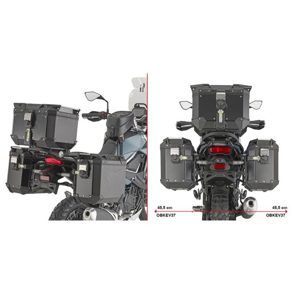 GIVI PLO4139CAM nosač bočnih kofera Kawasaki KLE 500 (2026-)