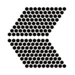Nalepnice rezervoara univerzalne u obliku saća 160 komada set GP KOMPOZIT