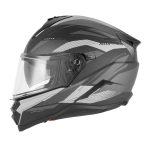 Kaciga NOX Full Face sa naočarima N304 S REVO MATT BLACK SILVER