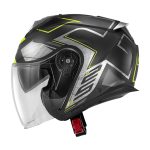Kaciga jet GIVI X25 TRACE mat crno titanium žuta