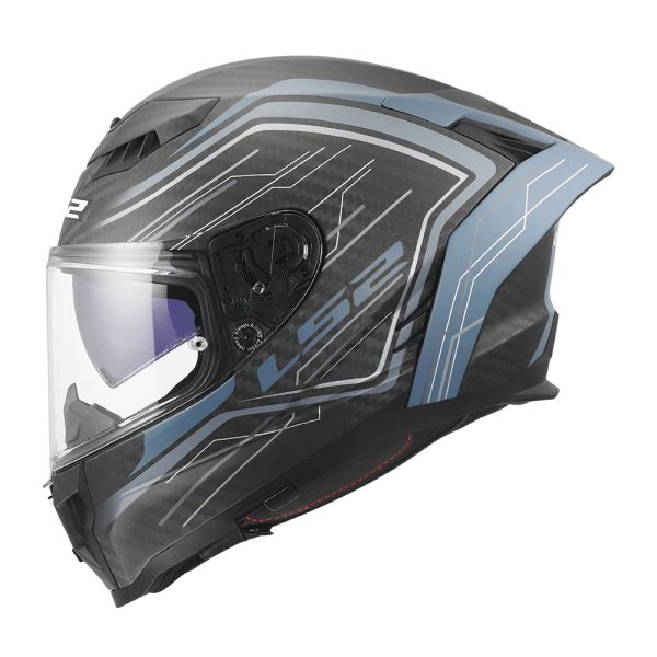 Kaciga LS2 Full Face FF807 DRAGON SUBIC mat plava