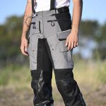 Pantalone LS2 APOLLO muške crno sive