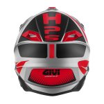 Kaciga GIVI Cross 60.1 FRESH titanium crveno crna
