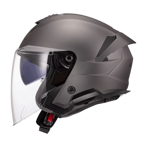 Kaciga LS2 Jet OF618 VERSO II SOLID mat titanium