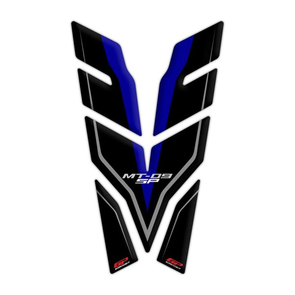 Nalepnice rezervoara TANK PAD Yamaha MT-09 SP (21-23) plave GP KOMPOZIT